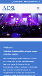 Mobile Screenshot of geluids-lichtverhuur.nl